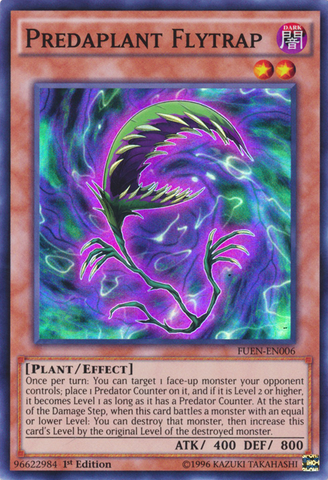 Predaplant Flytrap [FUEN-EN006] Super Rare Yu-Gi-Oh!