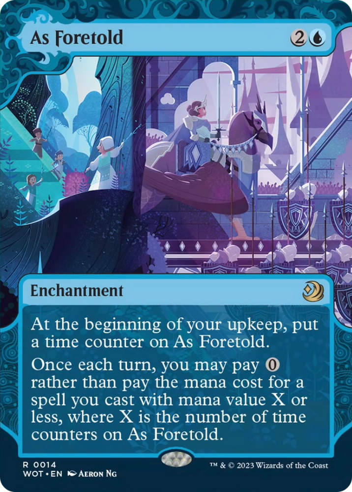 As Foretold [Wilds of Eldraine: Enchanting Tales] Magic: The Gathering