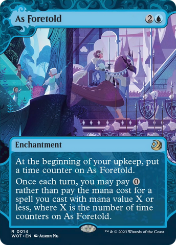 As Foretold [Wilds of Eldraine: Enchanting Tales] Magic: The Gathering