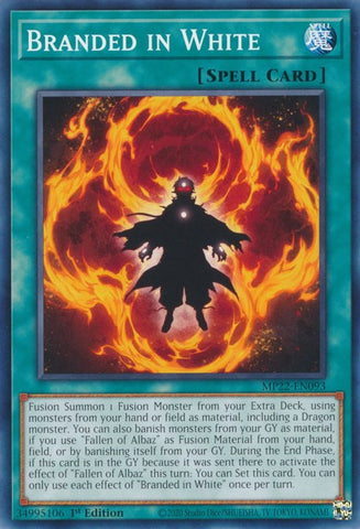 Branded in White [MP22-EN093] Common Yu-Gi-Oh!