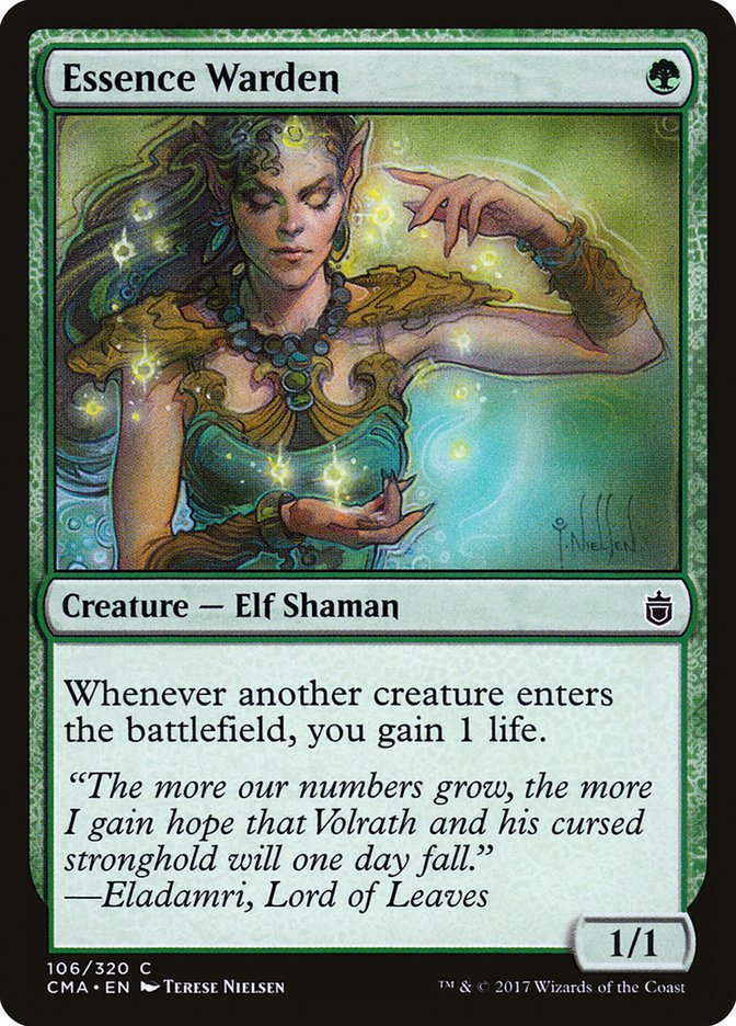 Essence Warden [Commander Anthology] Magic: The Gathering