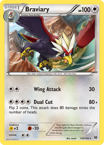 Braviary (130/162) [XY: BREAKthrough] Pokémon