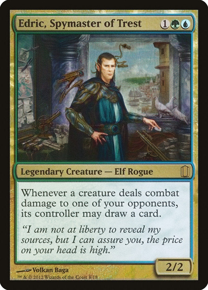 Edric, Spymaster of Trest [Commander's Arsenal] Magic: The Gathering
