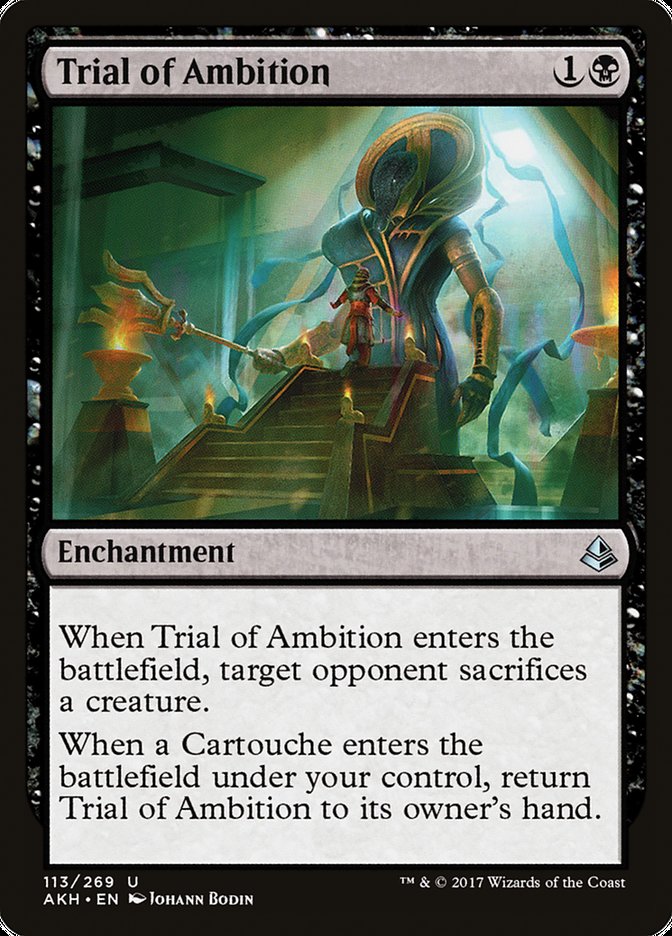 Trial of Ambition [Amonkhet] Magic: The Gathering
