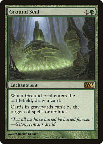 Ground Seal [Magic 2013] Magic: The Gathering