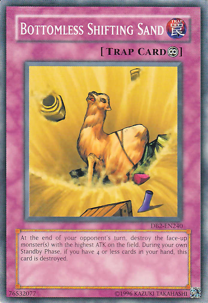 Bottomless Shifting Sand [DB2-EN240] Common Yu-Gi-Oh!
