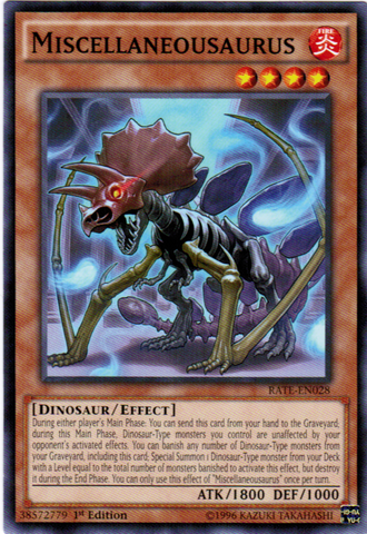Miscellaneousaurus [RATE-EN028] Common Yu-Gi-Oh!