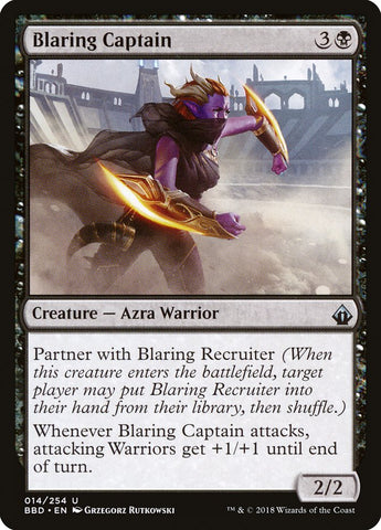 Blaring Captain [Battlebond] Magic: The Gathering