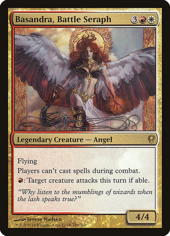 Basandra, Battle Seraph [Conspiracy] Magic: The Gathering