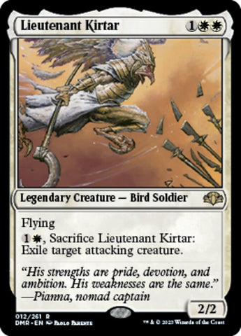 Lieutenant Kirtar [Dominaria Remastered] Magic: The Gathering