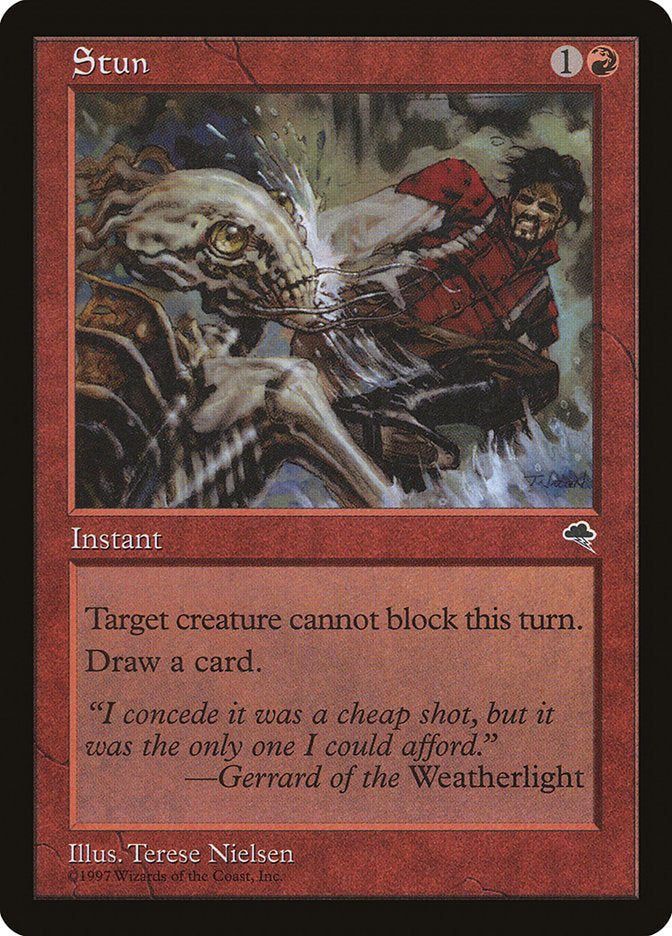 Stun [Tempest] Magic: The Gathering