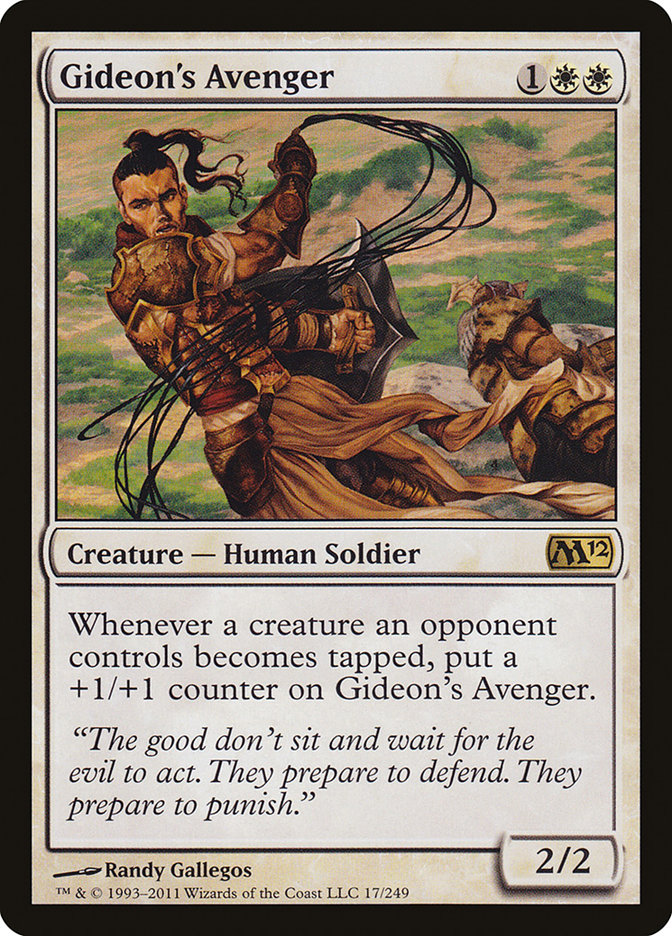 Gideon's Avenger [Magic 2012] Magic: The Gathering