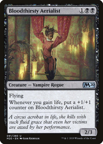 Bloodthirsty Aerialist [Core Set 2020] Magic: The Gathering