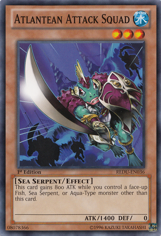 Atlantean Attack Squad [REDU-EN036] Common Yu-Gi-Oh!