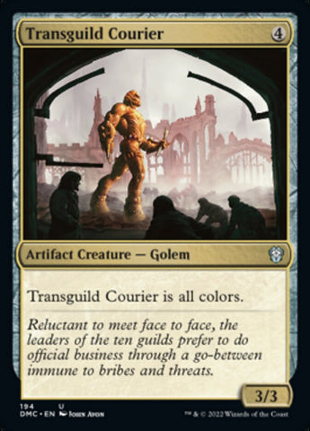 Transguild Courier [Dominaria United Commander] Magic: The Gathering