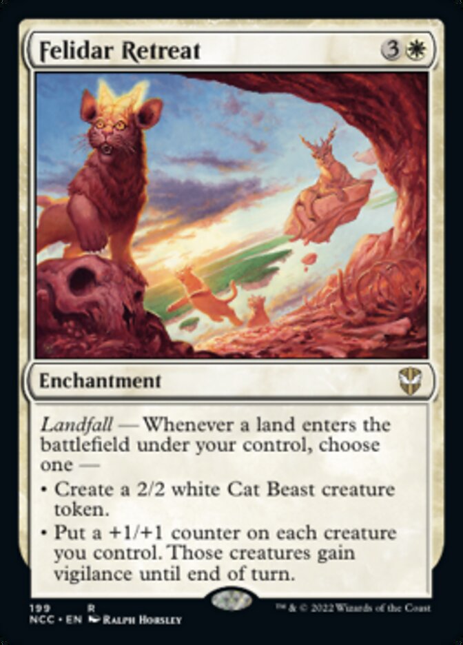 Felidar Retreat [Streets of New Capenna Commander] Magic: The Gathering
