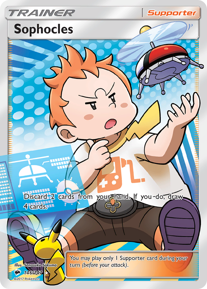 Sophocles (146/147) [Sun & Moon: Burning Shadows] Pokémon