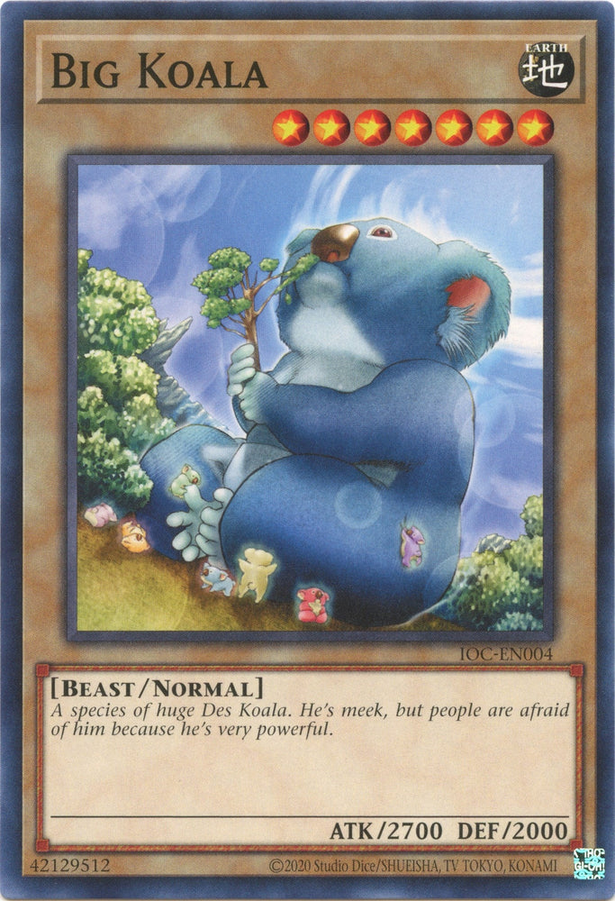 Big Koala (25th Anniversary) [IOC-EN004] Common Yu-Gi-Oh!