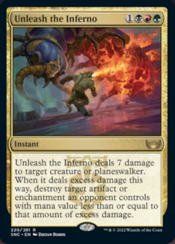 Unleash the Inferno [Streets of New Capenna] Magic: The Gathering