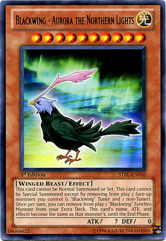 Blackwing - Aurora the Northern Lights [STBL-EN016] Rare Yu-Gi-Oh!