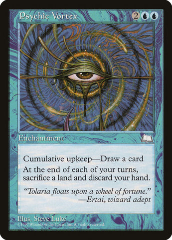 Psychic Vortex [Weatherlight] Magic: The Gathering