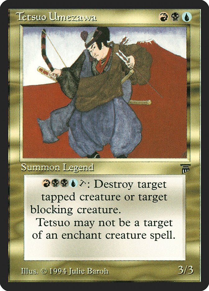 Tetsuo Umezawa [Legends] Magic: The Gathering