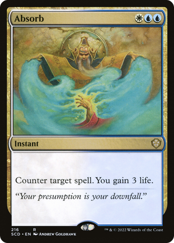 Absorb [Starter Commander Decks] Magic: The Gathering