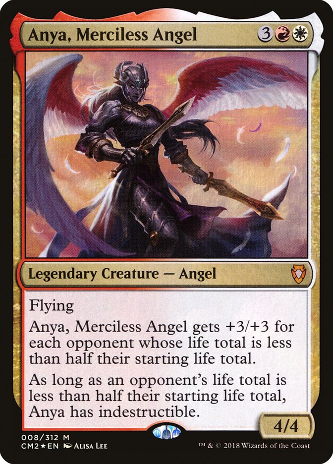 Anya, Merciless Angel [Commander Anthology Volume II] Magic: The Gathering
