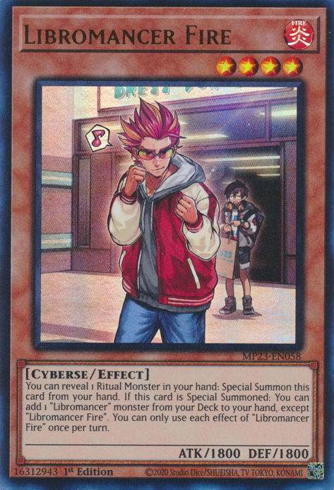 Libromancer Fire [MP23-EN058] Ultra Rare Yu-Gi-Oh!