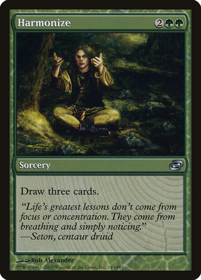 Harmonize [Planar Chaos] Magic: The Gathering