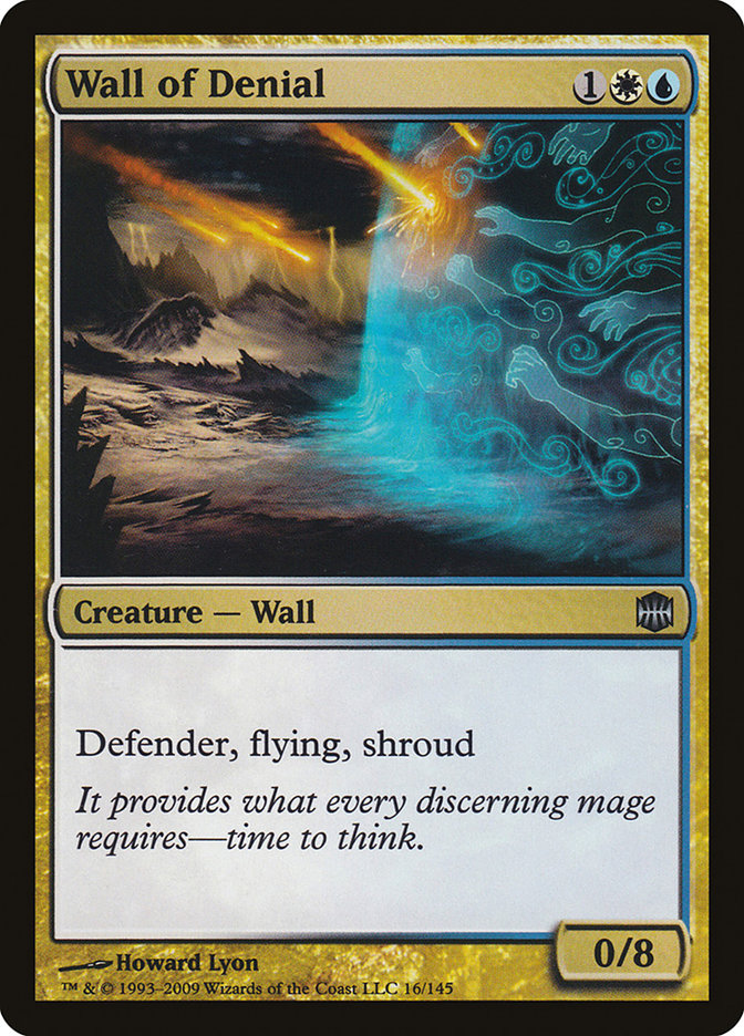Wall of Denial [Alara Reborn] Magic: The Gathering