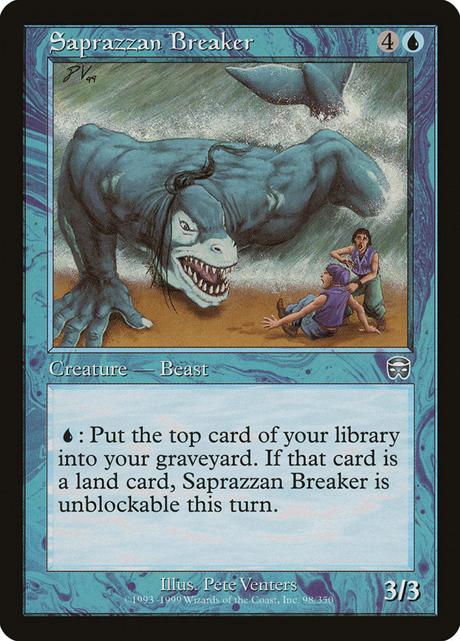 Saprazzan Breaker [Mercadian Masques] Magic: The Gathering