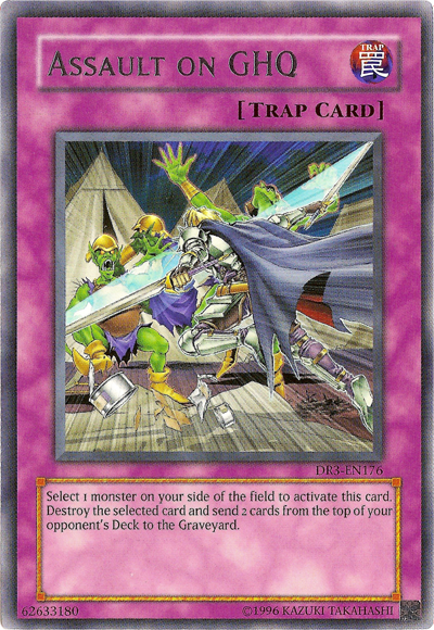 Assault on GHQ [DR3-EN176] Rare Yu-Gi-Oh!