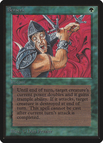 Berserk [Beta Edition] Magic: The Gathering