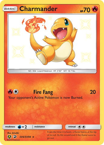 Charmander (SV6/SV94) [Sun & Moon: Hidden Fates - Shiny Vault] Pokémon