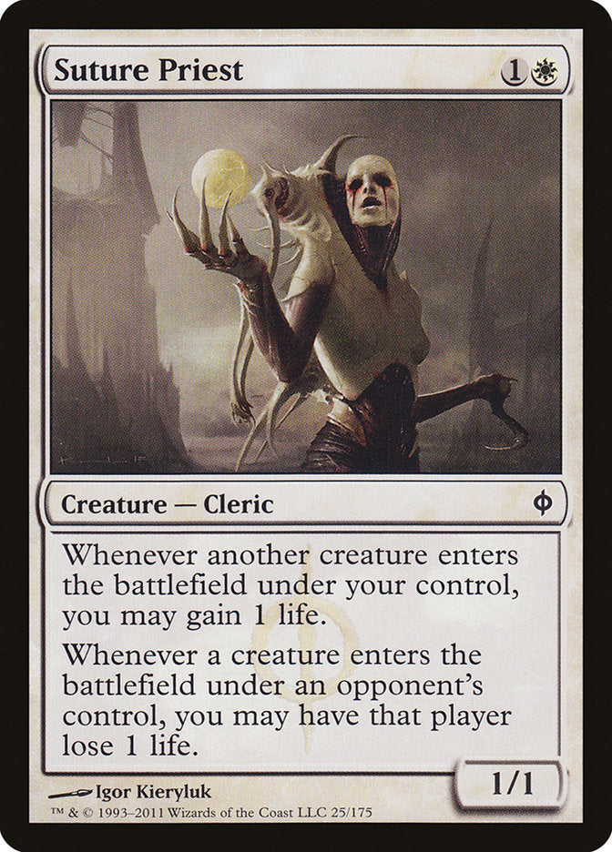 Suture Priest [New Phyrexia] Magic: The Gathering