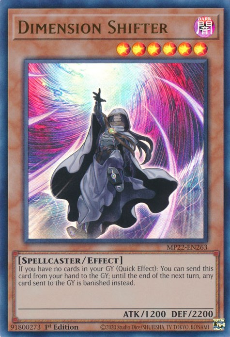 Dimension Shifter [MP22-EN263] Ultra Rare Yu-Gi-Oh!