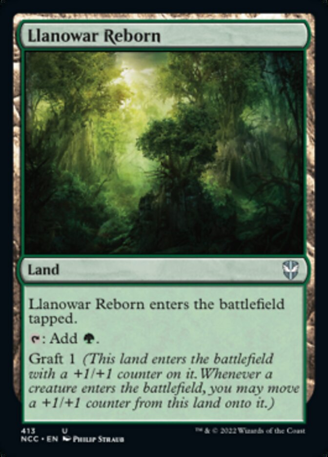 Llanowar Reborn [Streets of New Capenna Commander] Magic: The Gathering