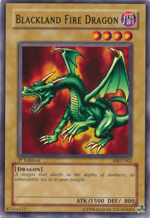 Blackland Fire Dragon [MRD-062] Common Yu-Gi-Oh!