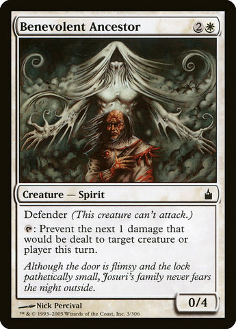 Benevolent Ancestor [Ravnica: City of Guilds] Magic: The Gathering