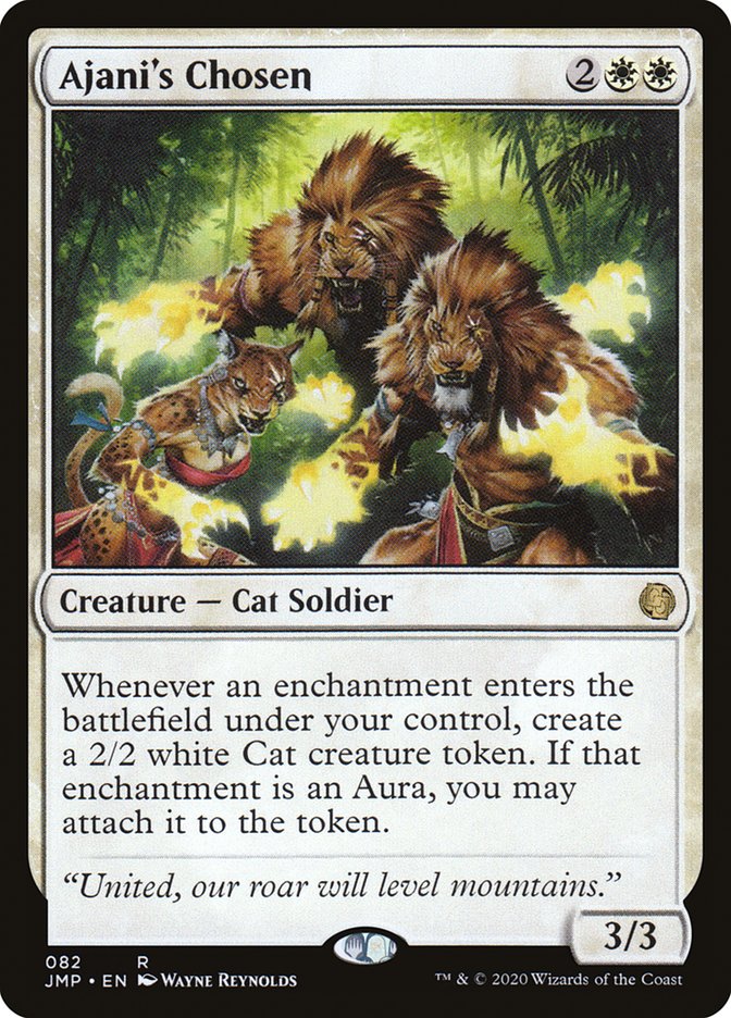 Ajani's Chosen [Jumpstart] Magic: The Gathering