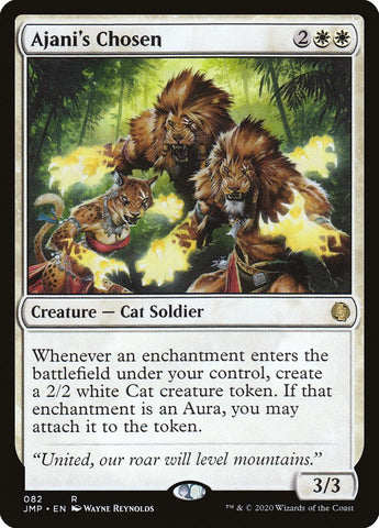 Ajani's Chosen [Jumpstart] Magic: The Gathering