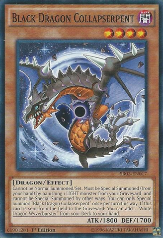 Black Dragon Collapserpent [SR02-EN017] Common Yu-Gi-Oh!