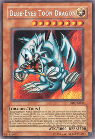 Blue-Eyes Toon Dragon [SRL-EN000] Secret Rare Yu-Gi-Oh!