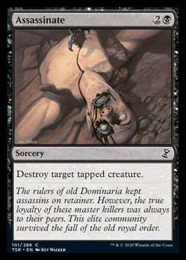 Assassinate [Time Spiral Remastered] Magic: The Gathering