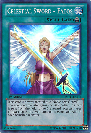 Celestial Sword - Eatos [DRLG-EN011] Super Rare Yu-Gi-Oh!