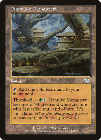 Nantuko Monastery [Judgment] Magic: The Gathering