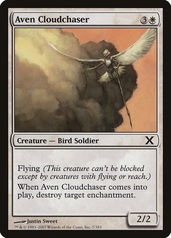 Aven Cloudchaser [Tenth Edition] Magic: The Gathering