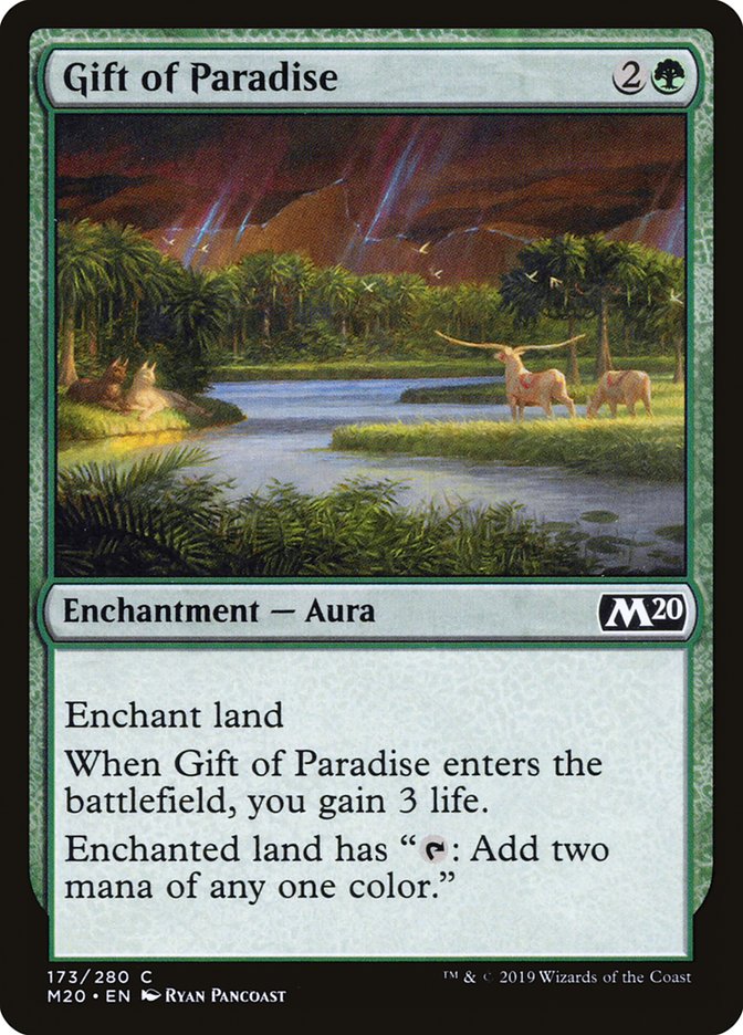 Gift of Paradise [Core Set 2020] Magic: The Gathering