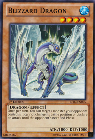 Blizzard Dragon [BP02-EN075] Mosaic Rare Yu-Gi-Oh!